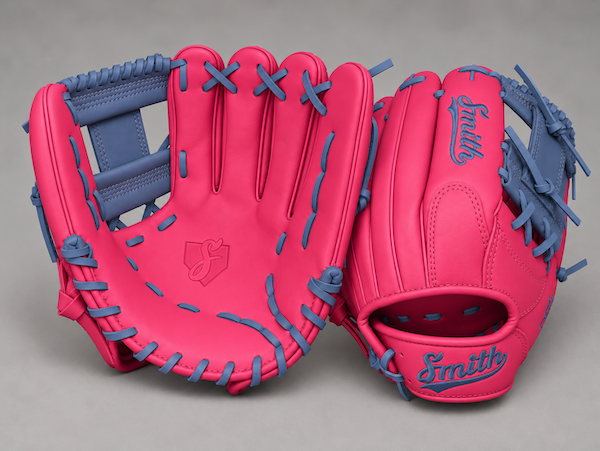 Smith FGIW-Pink n Navy Blue Web Baseball and Softball Glove