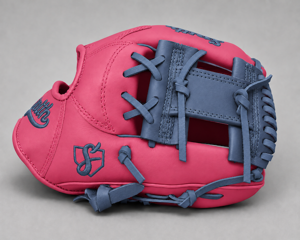 Smith FGIW-Pink n Navy Blue Web Baseball and Softball Glove