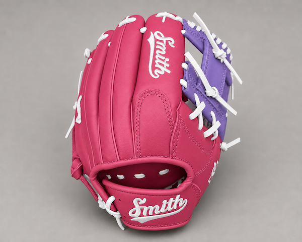 Smith FGIW-Pink n Purple Web Baseball and Softball Glove