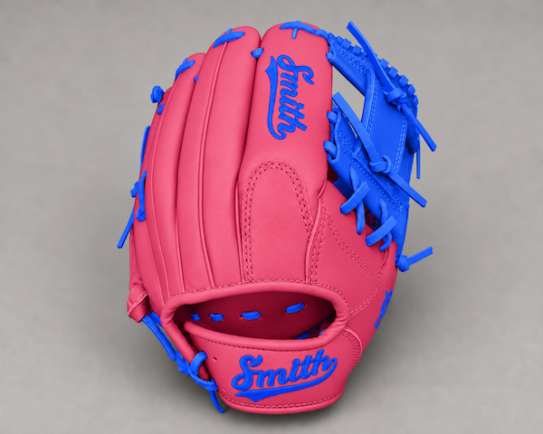 Smith FGIW-Pink n Royal Blue Web Baseball and Softball Glove