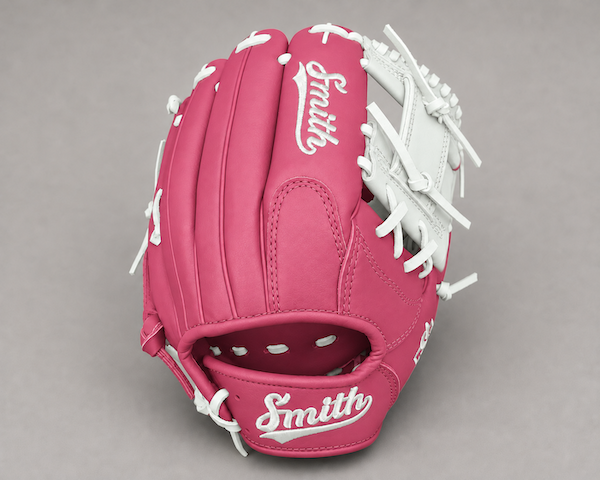 Smith FGIW-Pink n White Web Baseball and Softball Glove