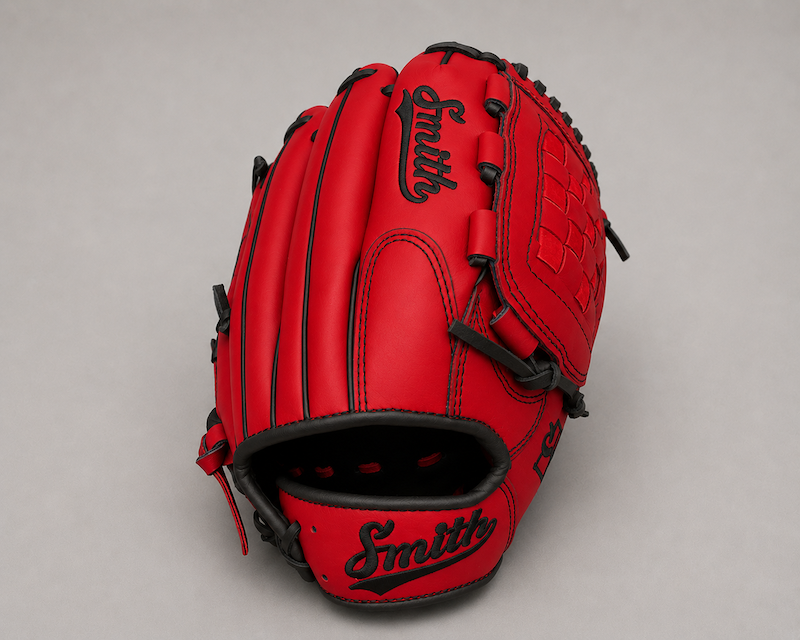 Smith FGBW-Red n Black Baseball and Softball Glove