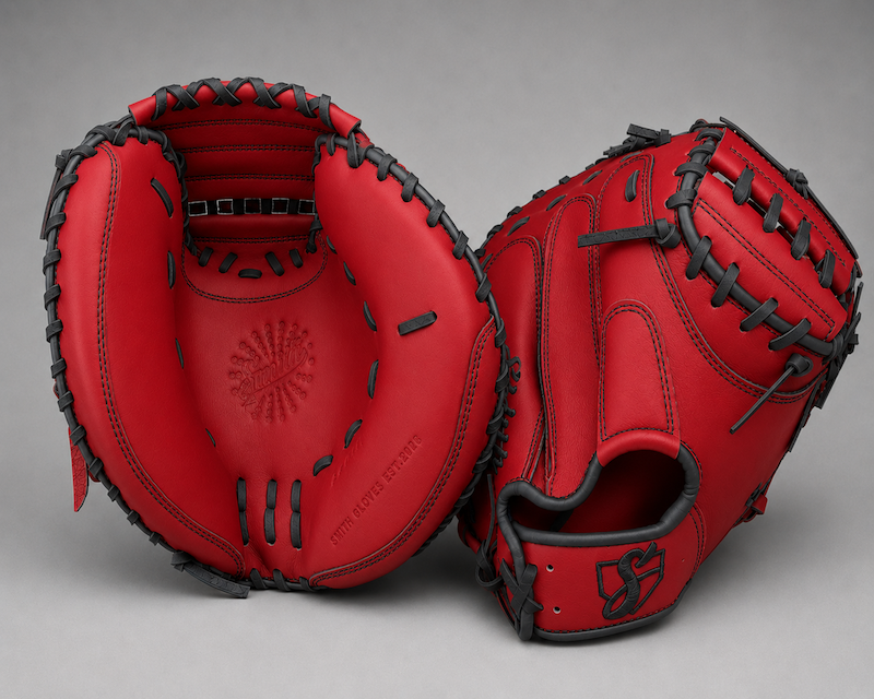 Smith BBCM-Red Black (Baseball Catchers Glove)
