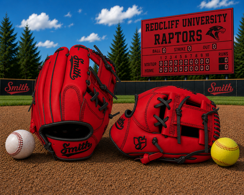 Smith FGIW-Red n Black Baseball and Softball Glove