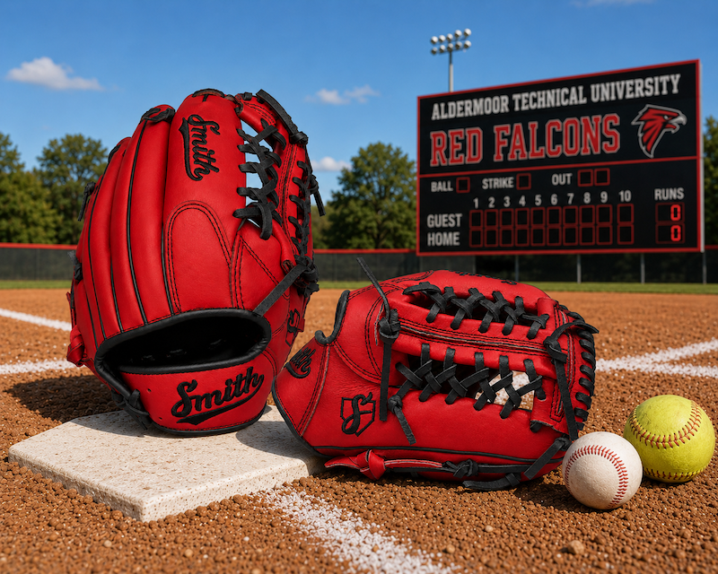 Smith FGNW-Red n Black Baseball and Softball Glove