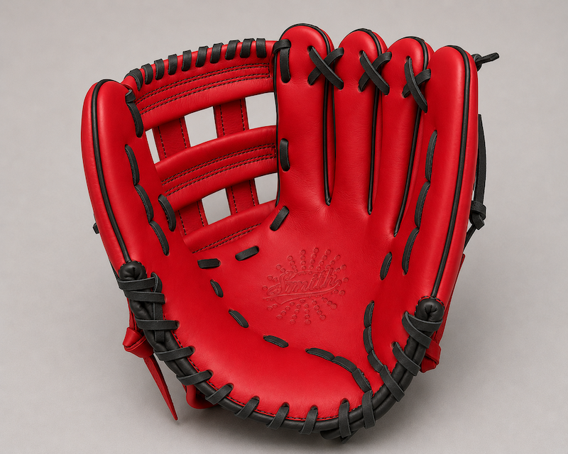 Smith FGHW-Red n Black Baseball and Softball Glove