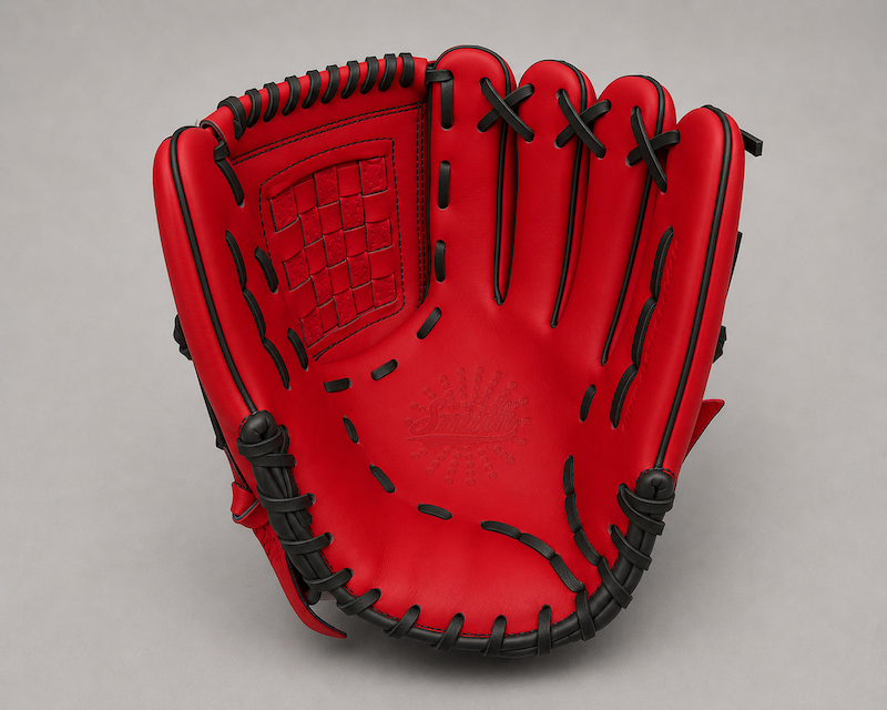 Smith FGBW-Red n Black Baseball and Softball Glove