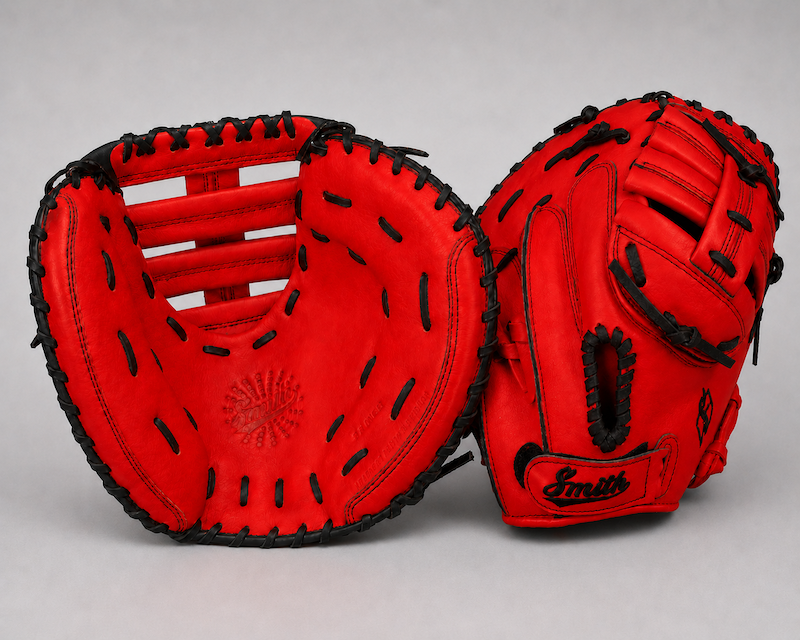 Smith SBCM-Red Black (Softball Catchers Glove)