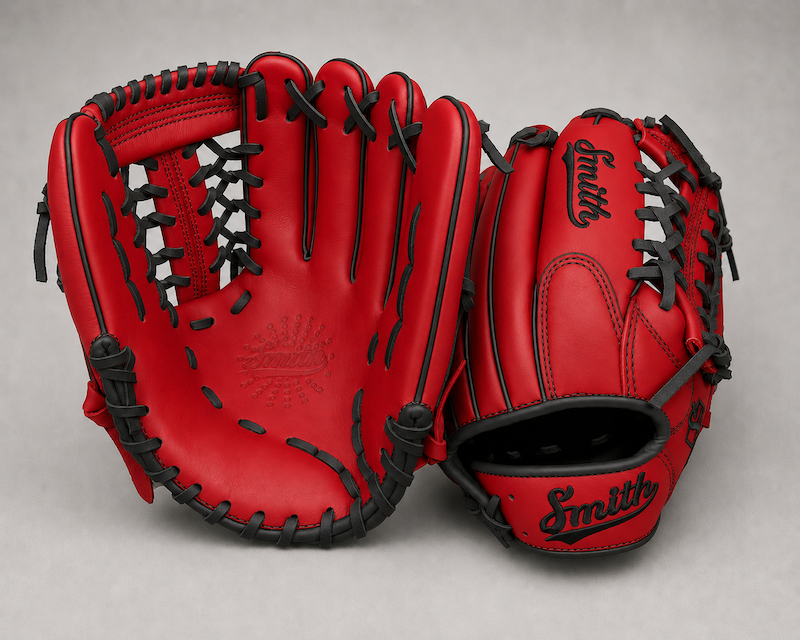 Smith FGNW-Red n Black Baseball and Softball Glove