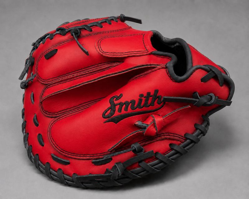 Smith BBCM-Red Black (Baseball Catchers Glove)
