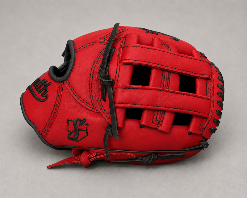 Smith FGHW-Red n Black Baseball and Softball Glove