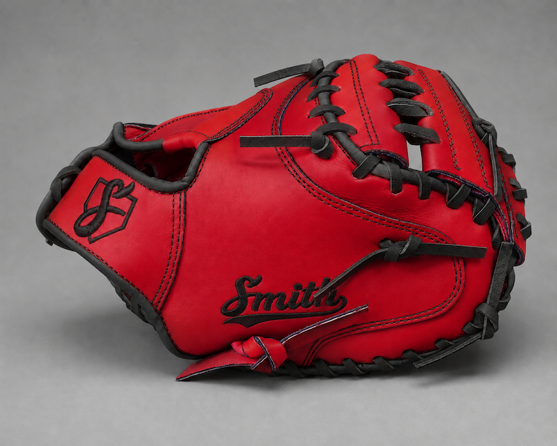 Smith BBCM-Red Black (Baseball Catchers Glove)