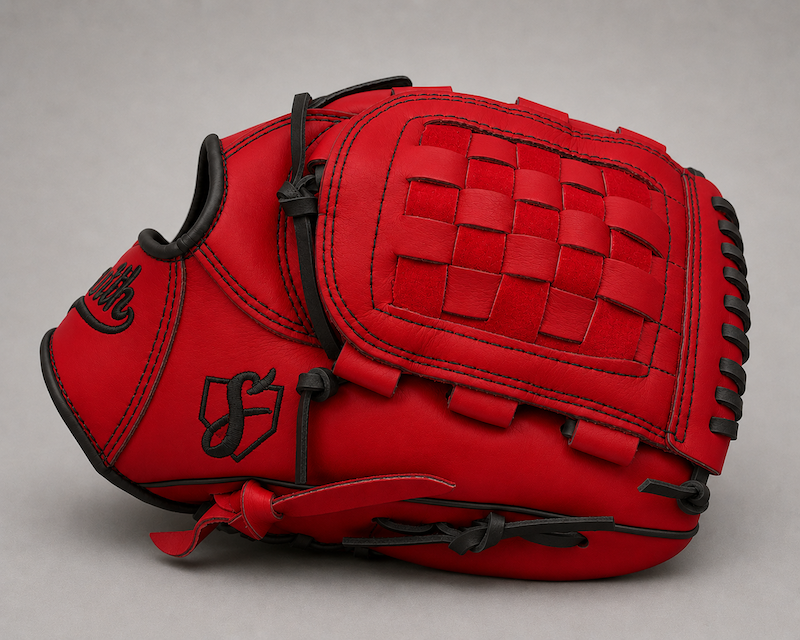 Smith FGBW-Red n Black Baseball and Softball Glove