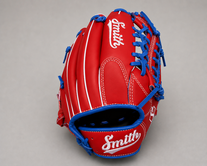 Smith FGNW-Red Blue n White Baseball and Softball Glove