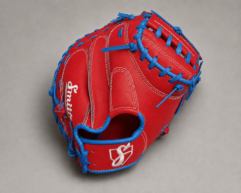 Smith BBCM-Red n Blue (Baseball Catchers Glove)