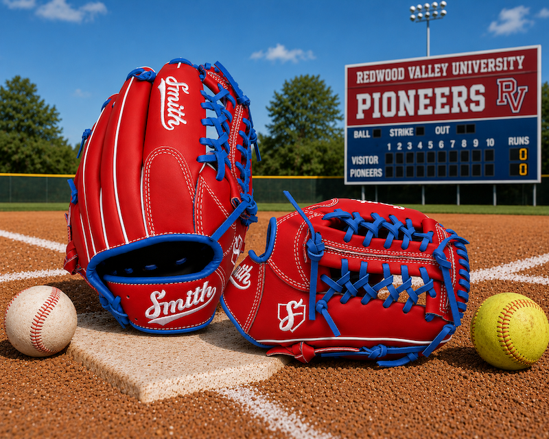 Smith FGNW-Red Blue n White Baseball and Softball Glove