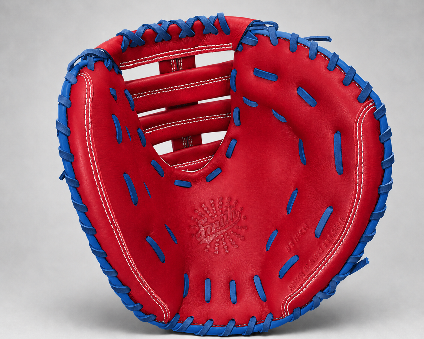 Smith SBCM-Red Blue White (Softball Catchers Glove)