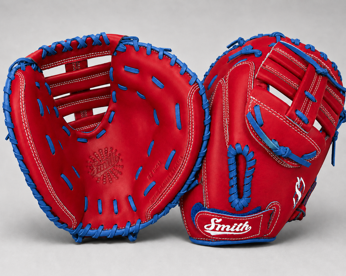 Smith SBCM-Red Blue White (Softball Catchers Glove)