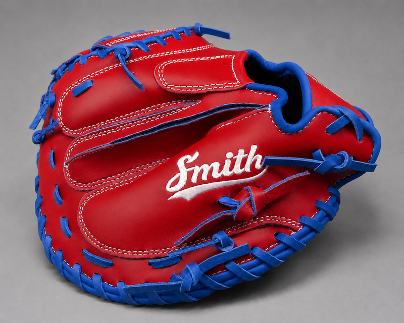 Smith BBCM-Red n Blue (Baseball Catchers Glove)