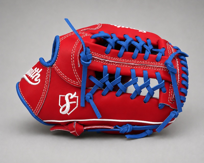 Smith FGNW-Red Blue n White Baseball and Softball Glove