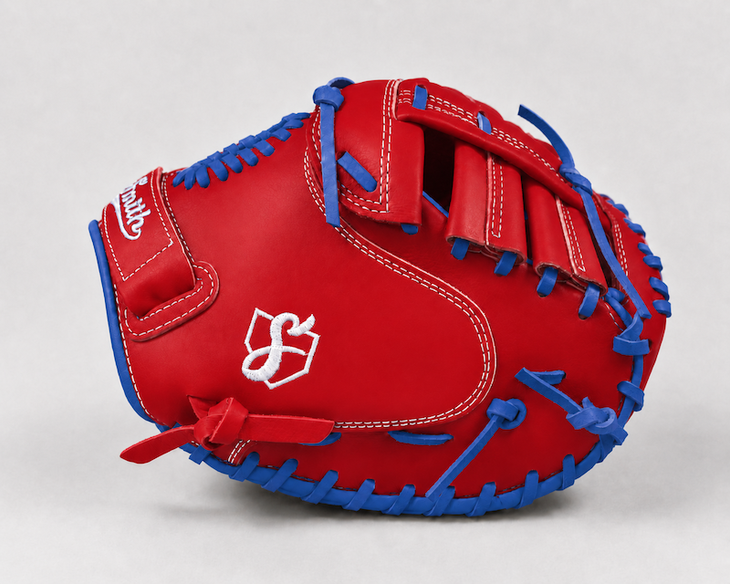Smith SBCM-Red Blue n White (Softball Catchers Glove)
