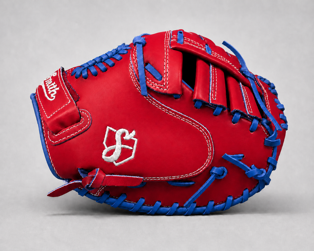 Smith SBCM-Red Blue White (Softball Catchers Glove)