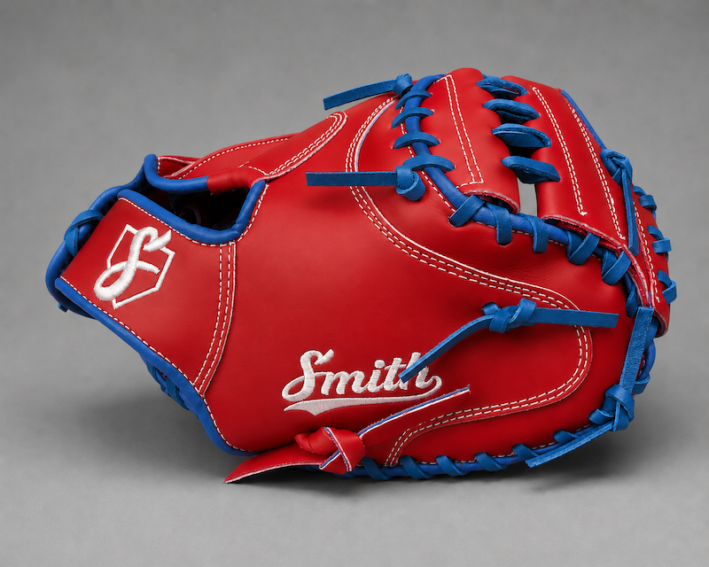 Smith BBCM-Red n Blue (Baseball Catchers Glove)