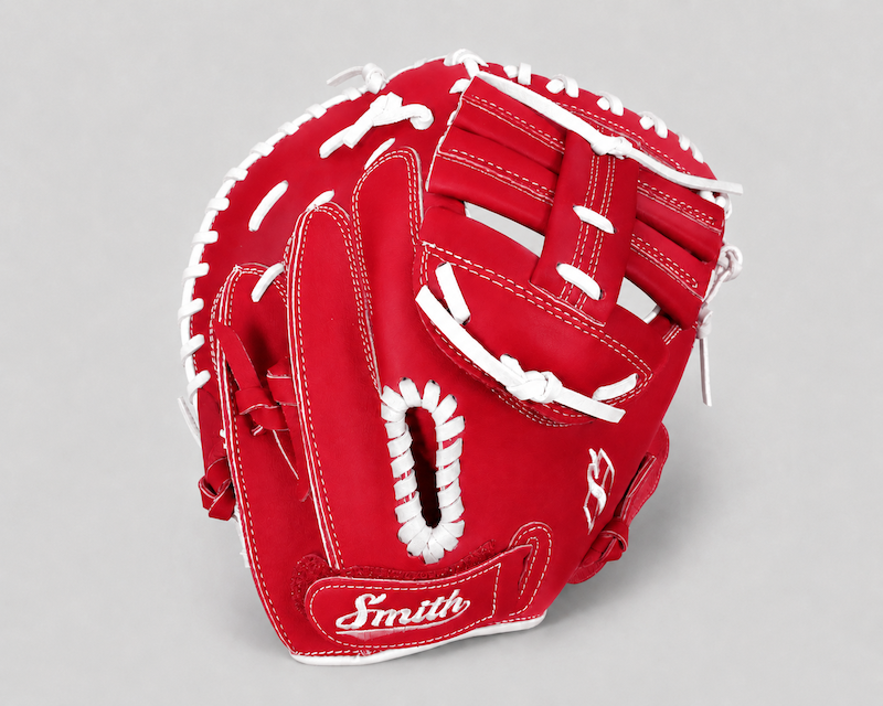 Smith SBCM-Red n White (Softball Catchers Glove)