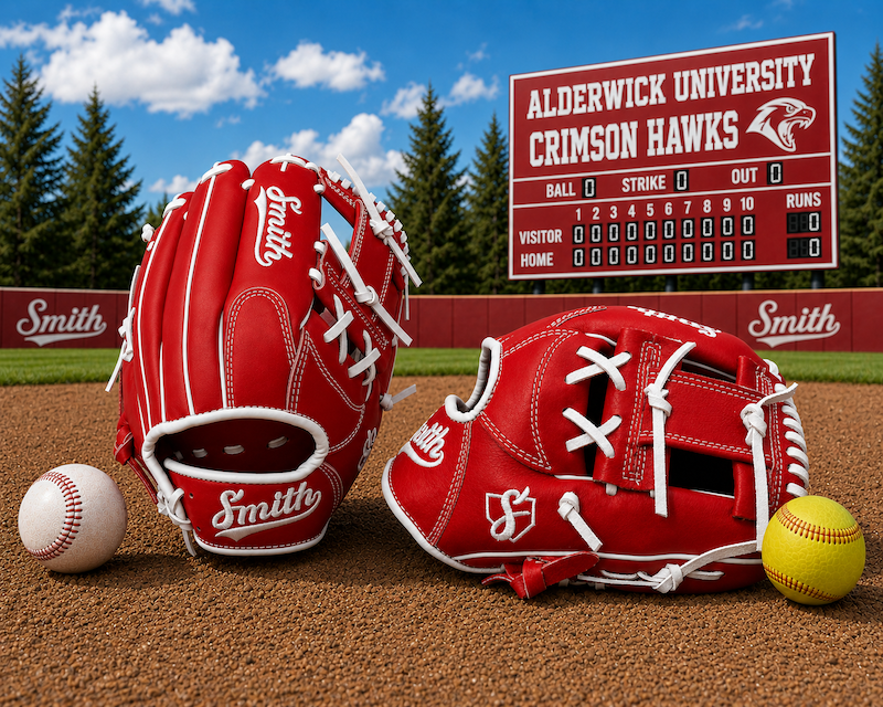 Smith FGIW-Red n White Baseball and Softball Glove