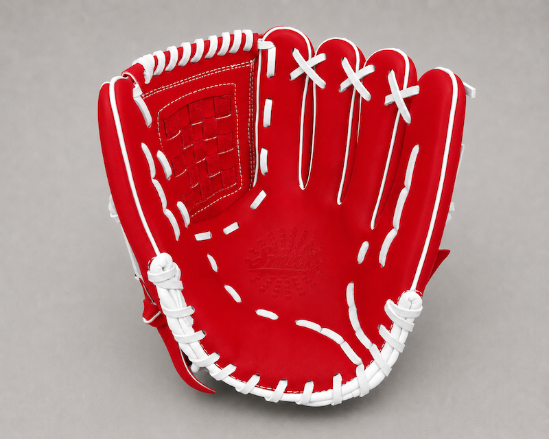 Smith FGBW-Red n White Baseball and Softball Glove