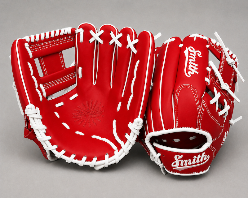 Smith FGIW-Red n White Baseball and Softball Glove