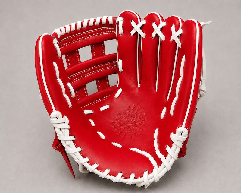 Smith FGHW-Red n White Baseball and Softball Glove