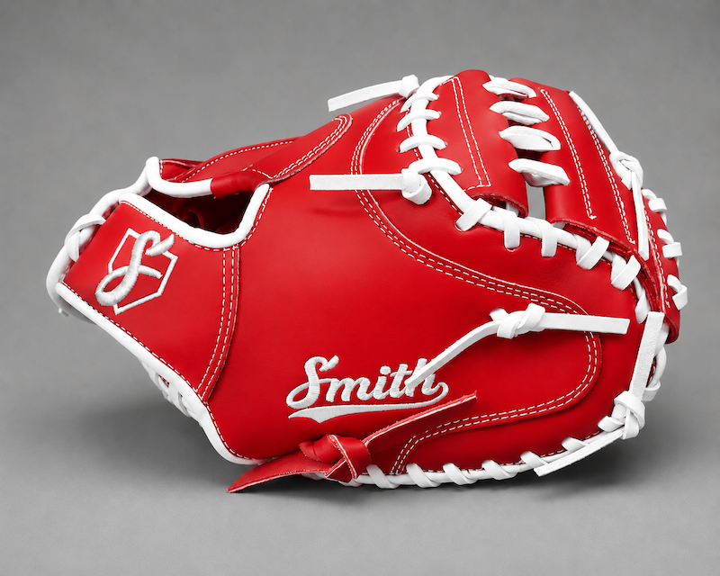 Smith BCM-Red n White (Baseball Catchers Mitt)