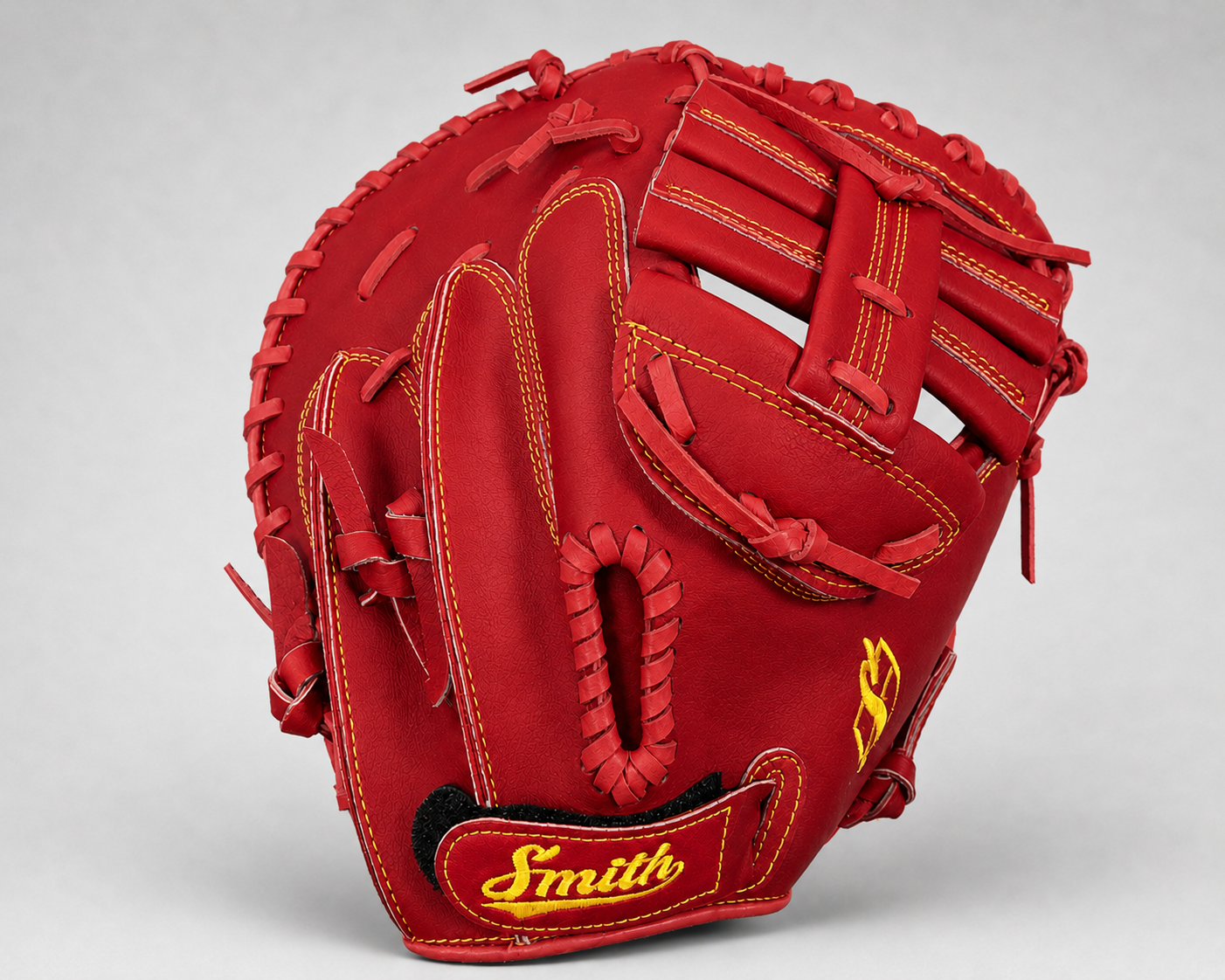 Smith SBCM-Red Yellow (Softball Catchers Glove)