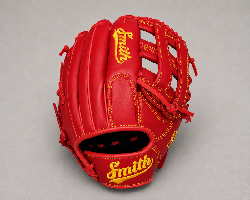 Smith FGHW-Red n Yellow Baseball and Softball Glove