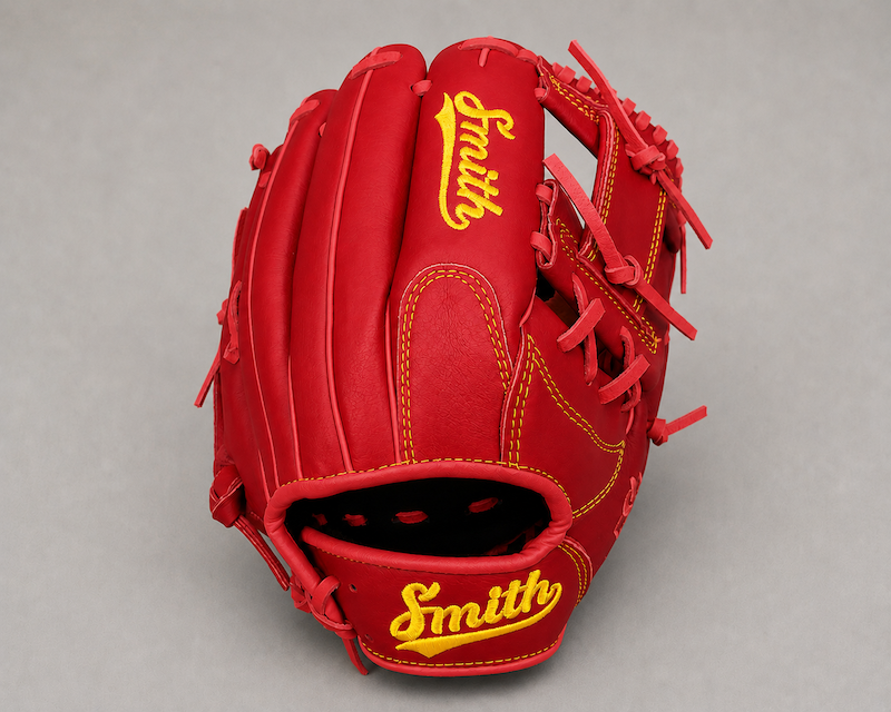Smith FGIW-Red n Yellow Baseball and Softball Glove