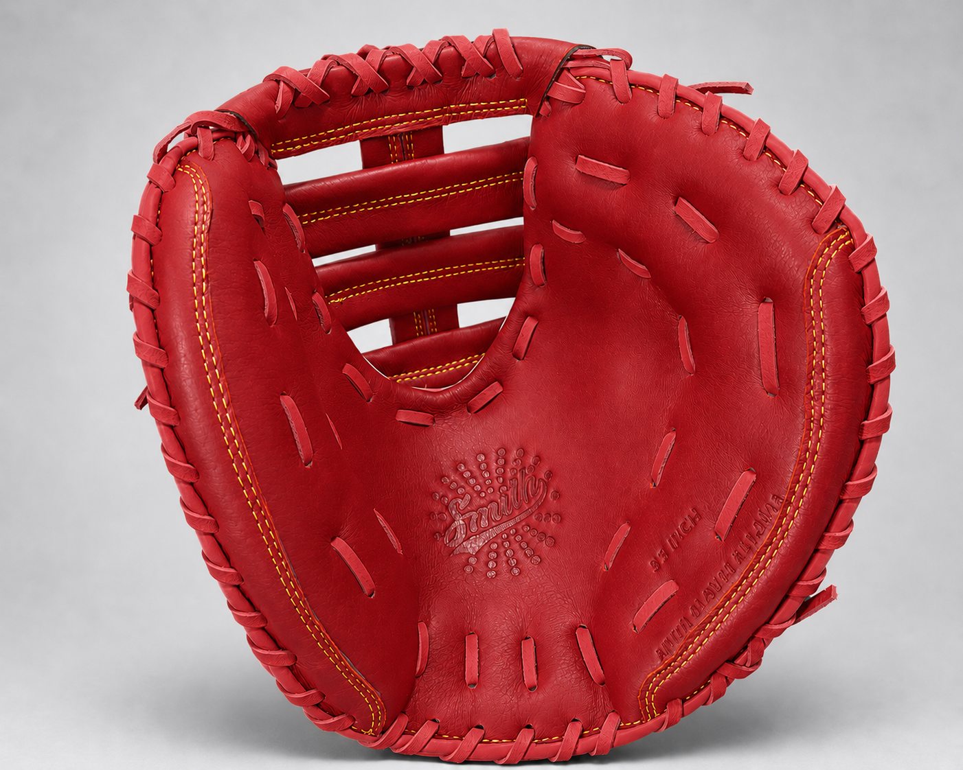 Smith SBCM-Red Yellow (Softball Catchers Glove)
