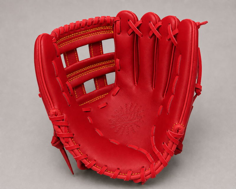 Smith FGHW-Red n Yellow Baseball and Softball Glove