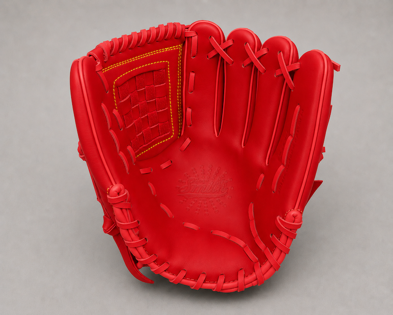 Smith FGBW-Red n Yellow Baseball and Softball Glove
