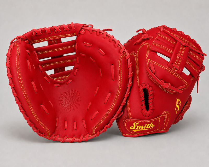 Smith SBCM-Red n Yellow (Softball Catchers Glove)
