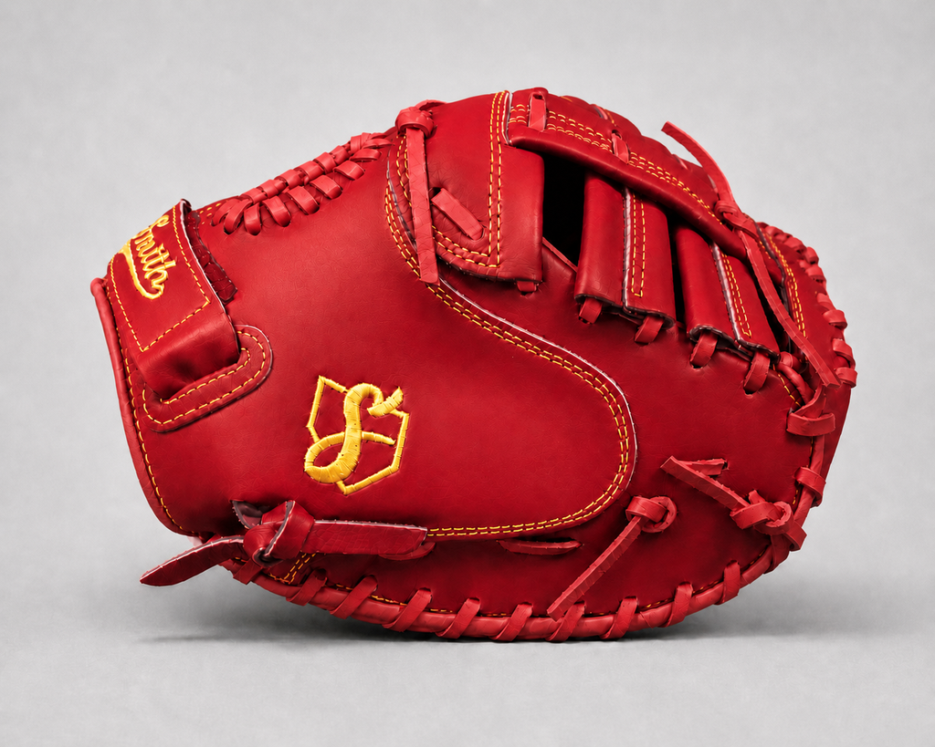 Smith SBCM-Red Yellow (Softball Catchers Glove)