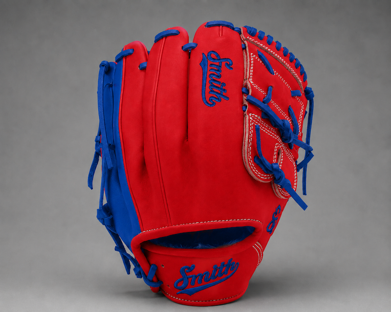 Smith FG2PW-Red n Blue Baseball and Softball Glove