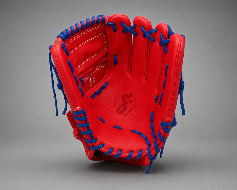 Smith FG2PW-Red n Blue Baseball and Softball Glove