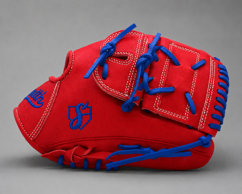 Smith FG2PW-Red n Blue Baseball and Softball Glove