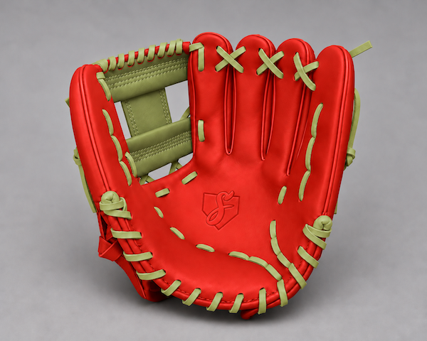 Smith FGIW-Red n Green Web Baseball and Softball Glove