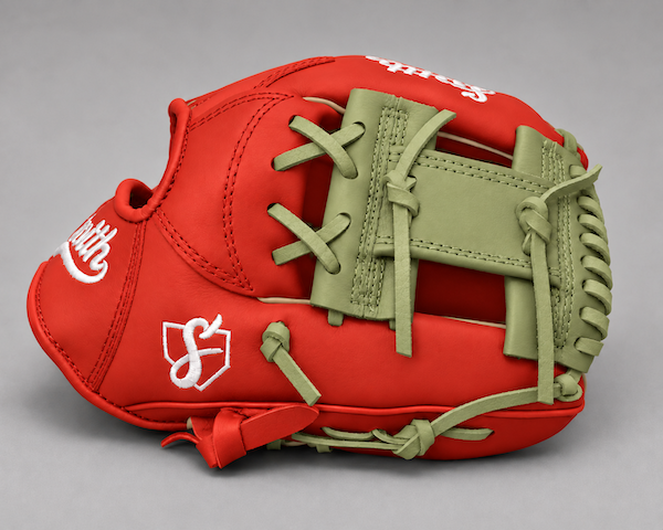 Smith FGIW-Red n Green Web Baseball and Softball Glove