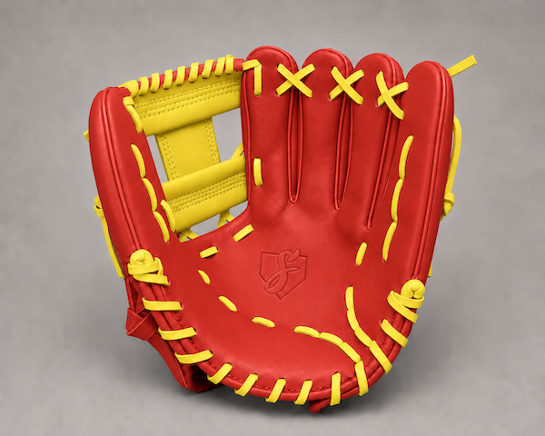 Smith FGIW-Red n Yellow Web Baseball and Softball Glove
