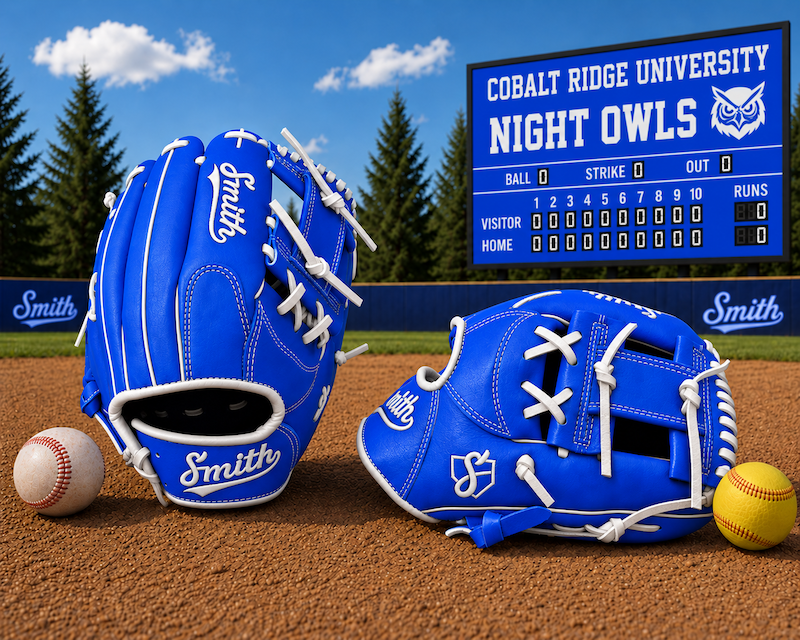 Smith FGIW-Royal Blue n White Baseball and Softball Glove