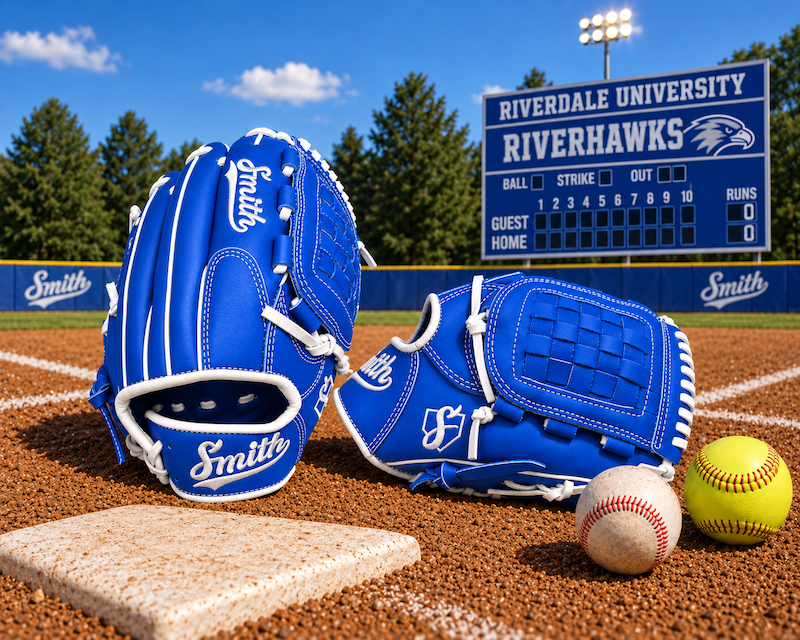 Smith FGBW-Royal Blue n White Baseball and Softball Glove