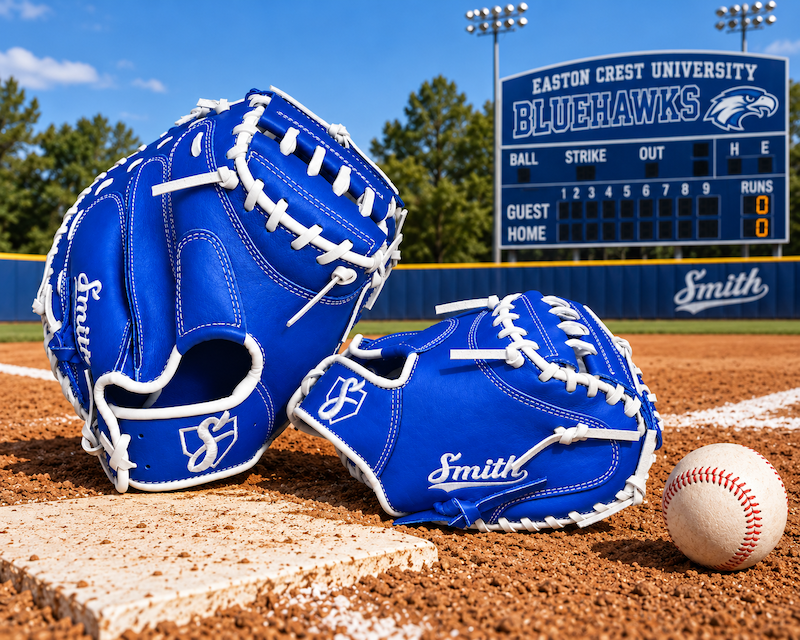 Smith BCM-Royal Blue n White (Baseball Catchers Mitt)